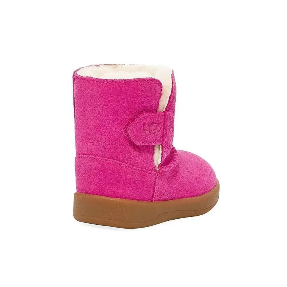 UGG INFANT KEELAN PINK AZALEA SIZE 6 MONTH  BOOTS AUTHENTIC NEW